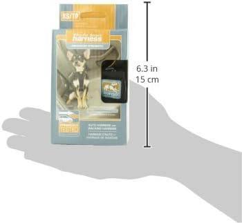 Kurgo Enhanced Strength Tru-Fit Dog Car Harness - Pet Travel Safety Harness - Crash Test Certified Fit - Five Point Adjustment - Secure Buckle - Padded Chest - Black - X-Small