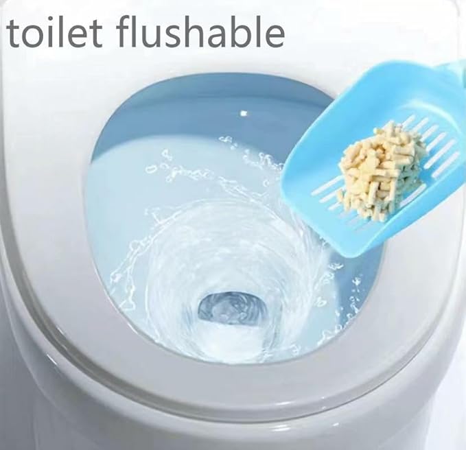 Tofu Cat Litter16.8LB(5.6LB*3bags) Fast Clumping, Dust-Free,100% Food Grade Raw Materials, Clumping,Flushable,Ultra Absorbent and Fast Drying,Solubility in Water,Really,Less Scattering