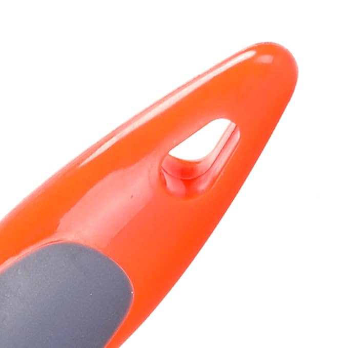 Rubber Pet Hair Removal Brush for Couch Clothes Dog Cat Pet Hair Carpet, Also Used as Dog Cat Bath Brush with Massage Effect (orange)