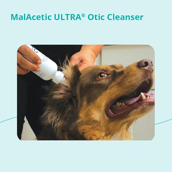 Otic Cleanser for Dogs, Cats, and Horses, 2 oz