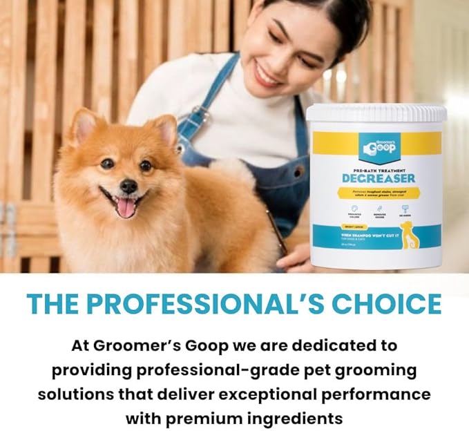 Groomer’s Goop Pre-Bath Pet Degreaser (28 oz)