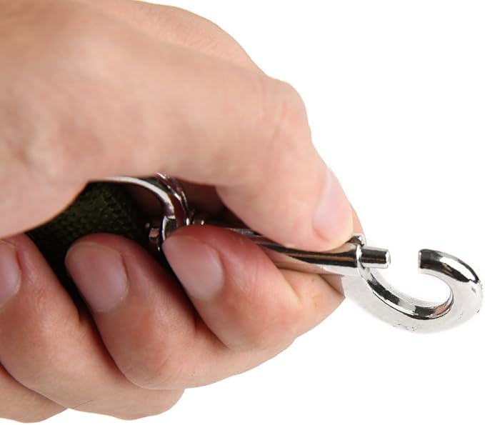 TAIDA Strong Nylon 16 Feet Long Dog Leash, 16 Foot Dog Leashes for Medium Large Dogs, 1 Inch Wide