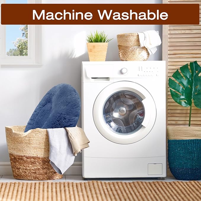 JOLLYVOGUE Dog Bed, Calming Anti-Anxiety Large Dog Bed, Fluffy Donut Cushion for Medium and Large Pets (27"/30"/36")