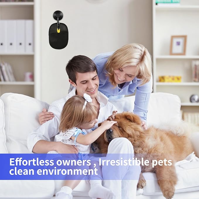 The Magic Brush Pet Hair Removel, Glove Tool Cat Dog Remover, Upgraded Electrostatic Cat Dog Fur Clear Remover for Laundry, Couch, Clothing, Seat