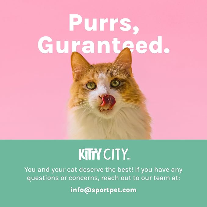 Kitty City XL Wide Corrugate Cat Scratchers 3 Pieces, Cat Scratching, Cat Scratch Pad, Door Clips, Furniture Protectors from Cat Scratching