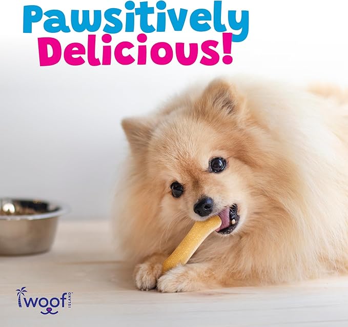 Coconut Dogs Bones - Premium, All Natural Coconut Pets Treats - Healthy Puppy Treats & Vitamin Rich Rawhide Free Chews - (Original)