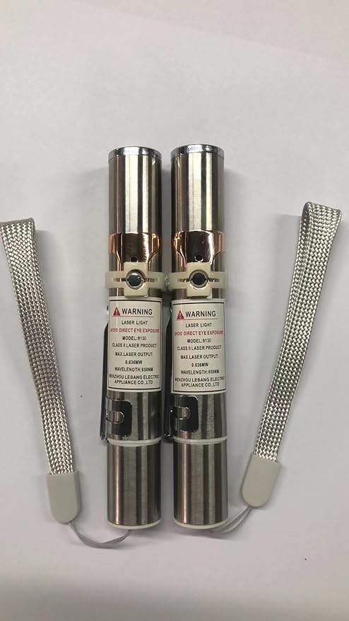 TBTeek Cat Toys, with Metal Case, 2 Pieces, Rechargeable, 7 Adjustable Patterns, Interactive Kitten Pet Dog Chase Toy for Cats Fun Playing Exercise