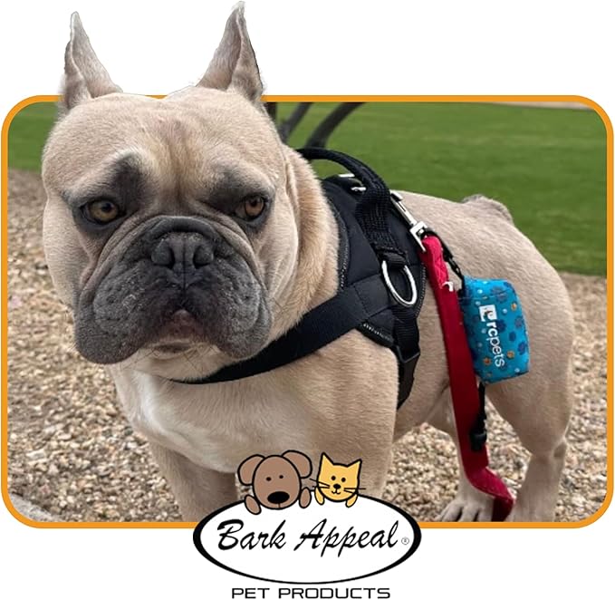 Bark Appeal Green Camo No-Pull Dog Harness for Large to Extra Large Sized Pets – Adjustable, Reflective Vest with 3 Leash Clips for Added Control, Easy Walks & Training – XL