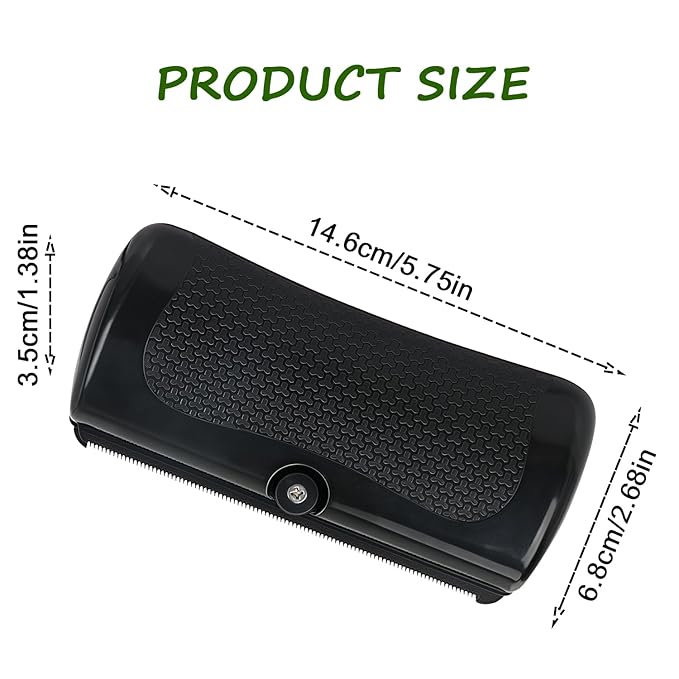 Upgraded Deshedding Dog Brush, Grooming Brush for Dogs & Cats – Pet Hair Removal Tool for Shedding, Matted & Loose Hair – Gentle on Skin with Ergonomic Grip – Works on Rabbits, Horses