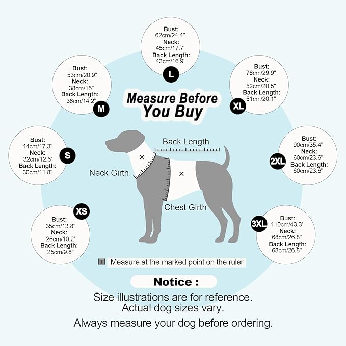 Dog Jackets for Large Dogs, Large Dog Winter Coat, Pet Cold Weather Coats, XXXL Pet Jacket with D-Ring, Waterproof Coat with Back Zipper, Snowsuit Labrador German Shepherd Doberman,Blue,XXXL