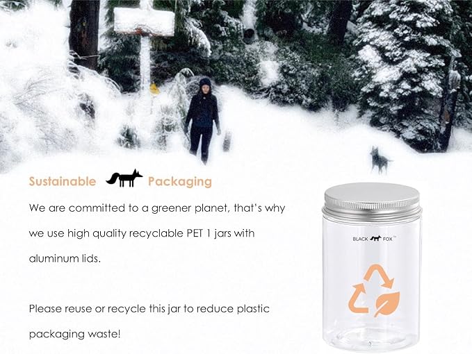 BLACK FOX Freeze-Dried Salmon Training Treats for Dogs and Cats | 280 Treats, 4oz Single Ingredient, Raw, Healthy, All Natural, Human Grade, Recyclable Packaging