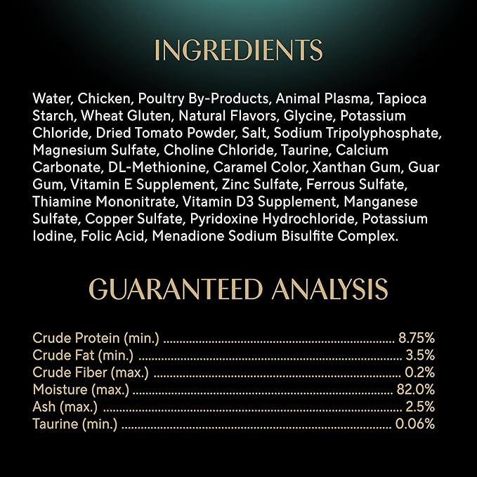 Sheba Perfect Portions Grilled in Savory Sauce Adult Wet Cat Food, Marinated Chicken Entree in Gravy, 2.64 oz. Twin-Pack Trays, 24 Count, 48 Servings