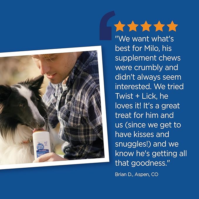 Vetality Twist and Lick Well Gels Supplement (Blue)