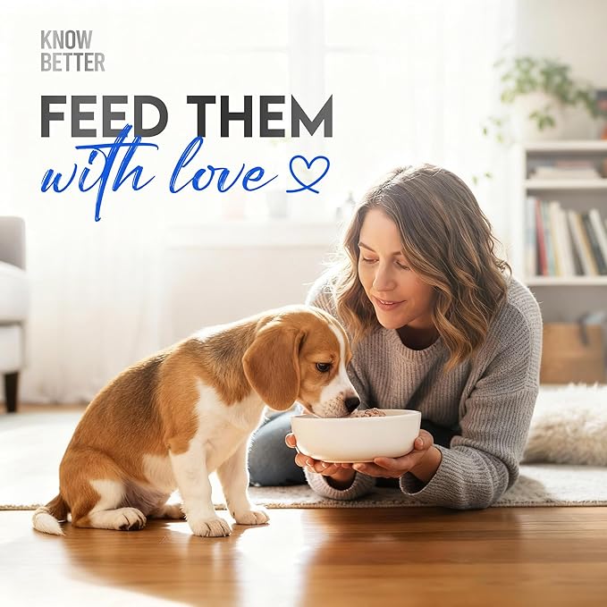 Know Better for Dogs Raw Mix Dog Food - Holistic Vet Approved Supplements for Dogs w 100% Human Grade Ingredients, No Additives/Grain Free - Premix Dog Supplement Powder for Homemade Dog Food, Beef