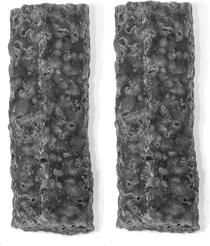 Himalayan Dog Chew Happy Teeth Yak Cheese, Soft Dog Chew, 100% Natural Soft Density Dental Treats, Gluten Free, Safe Treats for Oral Health, Lactose & Grain Free, Protein Rich, Cheese-Charcoal 2 Count