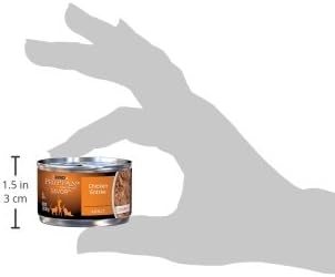 Purina Pro Plan Pate, High Protein Wet Cat Food, COMPLETE ESSENTIALS Classic Chunky Chicken Entree - (Pack of 24) 3 oz. Pull-Top Cans