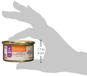 Instinct Limited Ingredient Diet, Natural Wet Cat Food, Grain Free Recipe - Real Rabbit, 3 Ounce (Pack of 24)