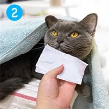 Mooncat Cat Acne Chin Treatment Oil & Cleaner - Feline Chin Acne Care for Blackheads, Kitty Acne, Cat Chin Acne Cleaner, Fast Acting, No-Rinse Ease (Wipe Off), Safe Lickable - 5 fl oz (150ml)