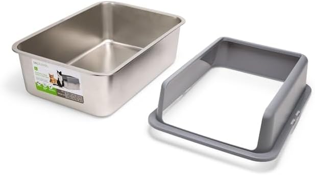 So Phresh Stainless Steel Cat Litter Box