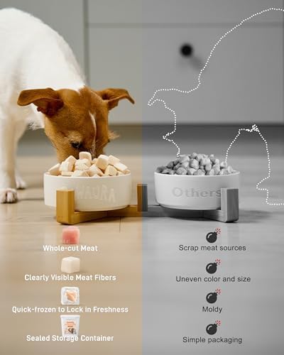 Freeze Dried Chicken Cats & Dogs Treats, High Protein Single Ingredient - No Additives | Grain Free | Training & Nutrition Supplements, Sealed Box, 1.1LB