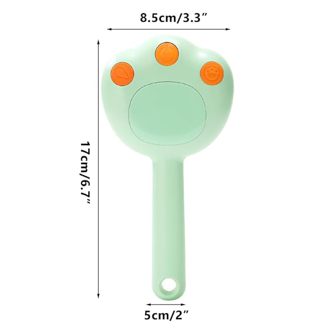 Cat Steam Brush, Pet Grooming Brush USB Charging Dog Spray Comb with Water Tank for Cats Dogs Hair Shedding