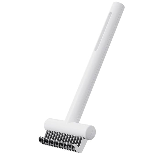 Cat Detangling Combs, Dematting Comb With Extra Wide Stainless Steel Teeth, Pet Grooming Rake Bath Brush For Dogs Cats Horses, Pet Hair Comb For Home Grooming Kit, Removes Knots, Mats Tangles