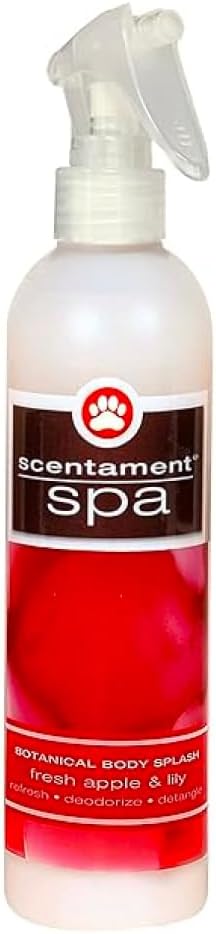 Best Shot Pet Scentament Spa Botanical Body Splash, Fresh Apple Lily, 8 oz (ZX8800 08 02)