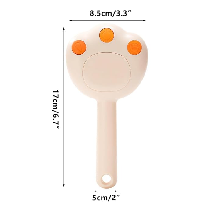 Cat Steam Brush, Pet Grooming Brush USB Charging Dog Spray Comb with Water Tank for Cats Dogs Hair Shedding