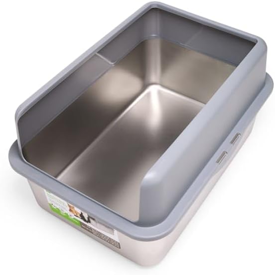 So Phresh Stainless Steel Cat Litter Box