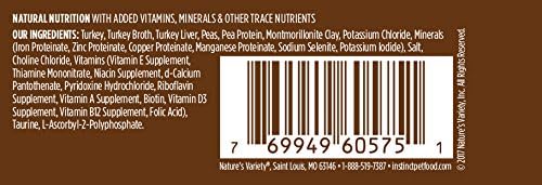 Instinct Limited Ingredient Diet, Natural Wet Cat Food, Grain Free Recipe - Real Turkey, 3 Ounce (Pack of 24)