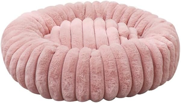 Cat Bed, Dog Bed, Plush pet Bed, Round Shape