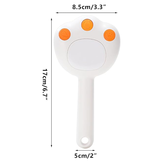 Cat Steam Brush, Pet Grooming Brush USB Charging Dog Spray Comb with Water Tank for Cats Dogs Hair Shedding