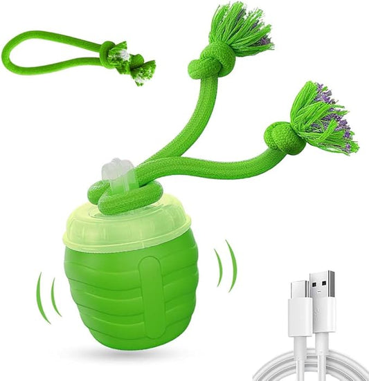 Interactive Dog Toys, 2025 New Motion Activated Cat Balls with 360° Smart Automatic Rolling Moving for Bored Pet Cats Dogs (Green)