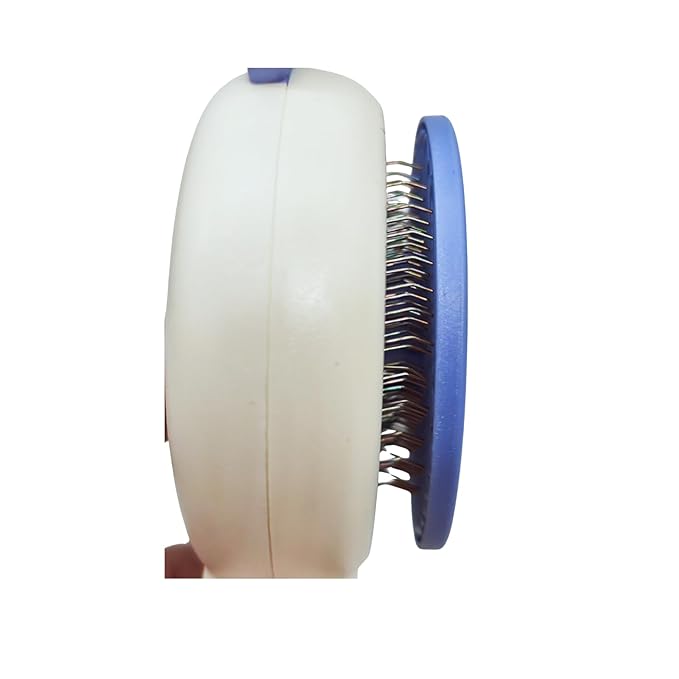 Cat Grooming Brush for Indoor Cats, Suitable for Long-haired or Short-haired Cats, Cat Hair Brush,Dog, Kittens, Rabbits Massage to Remove Loose Fur, Blue