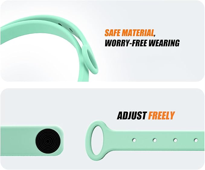 Automatic Cat Laser Toy with Light - Wearable Laser Collar for Kittens, USB Rechargeable Cat Laser Pointer Toy, Interactive Pet Exercise Toy with Hands-Free Operation (Green)