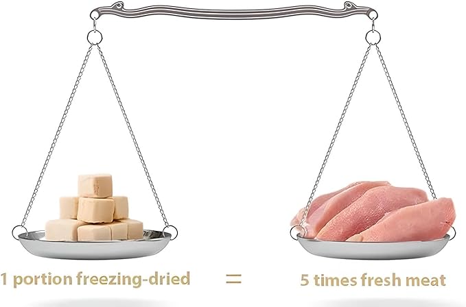 Organic Freeze-Dried Beef Treats — 100% Single-Ingredient Beef — Grain-Free, Gluten-Free, High Protein, Allergy-Friendly Topper & Reward — Made in USA (Pack of 3)