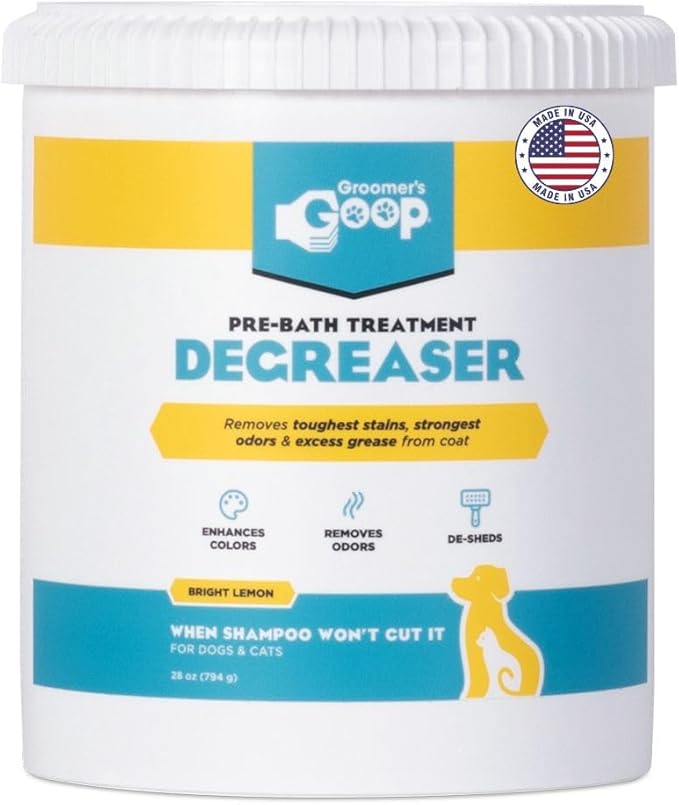 Groomer’s Goop Pre-Bath Pet Degreaser (28 oz)