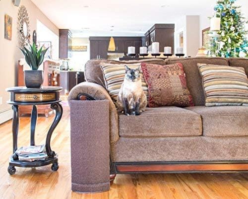 Sofa-Scratcher' Cat Scratching Post & Couch-Corner/Furniture Protector (Ivory)