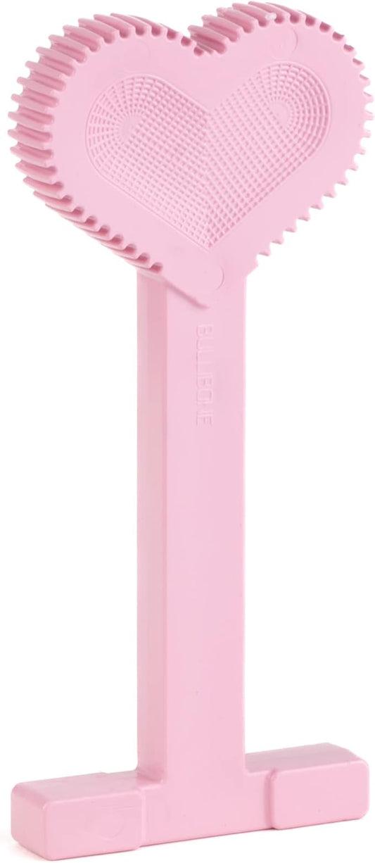 Bullibone Nylon Dog Chew Toy for Aggressive Chewers - Dental Hygiene Bone with Peppermint Flavor, Durable Tough Chew Toys for Large Dogs, Indestructible Dog Bone - Single