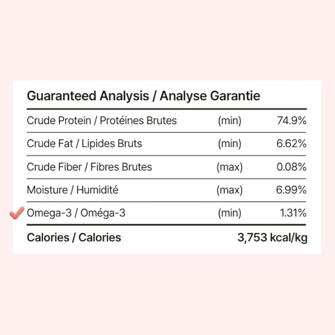 Puppyluv Freeze Dried Tuna Dog & Cat Treats - Wild Caught, Single Ingredient, Natural High Protein & Fish Oil, Grain Free, Gluten Free, 2.5oz