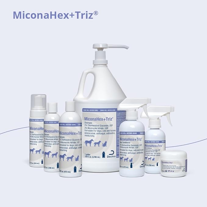 Miconahex+ Triz Spray for Dogs Cats and Horses, 16 oz