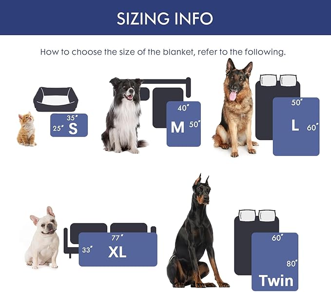 gogobunny Waterproof Dog Blanket for Large Dogs, Cats, Puppy, Reversible Faux Fur Pet Throw Blanket, Washable,Calming Furniture Protection for Sofa Bed (33x77 Inch (Pack of 1), Stone)