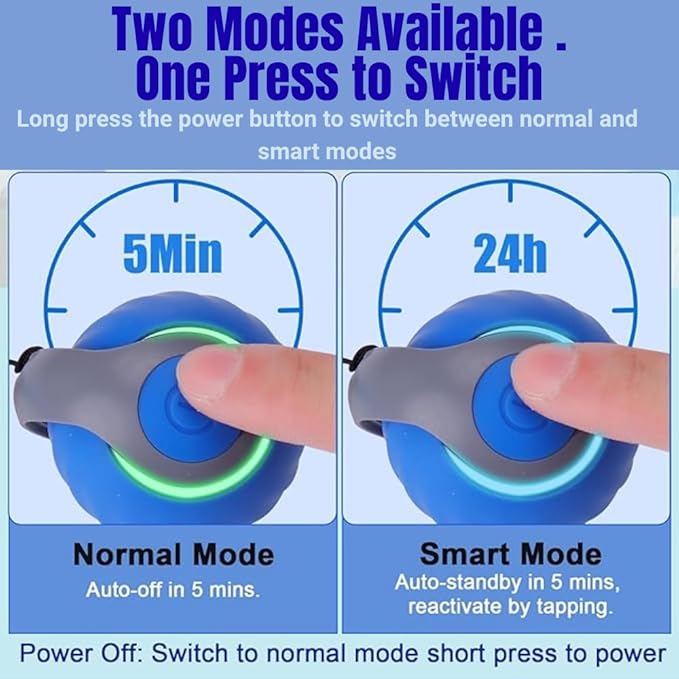 2 PACKS Speedy Tail 2.0 Cat Toy, Interactive Cat Toys for Indoor, Automatic Moving Kitten Rolling Ball with Tail, Rechargeable & Two Speed Adjustment, Smart Interactive Dog Ball, Rollie Pet Chase