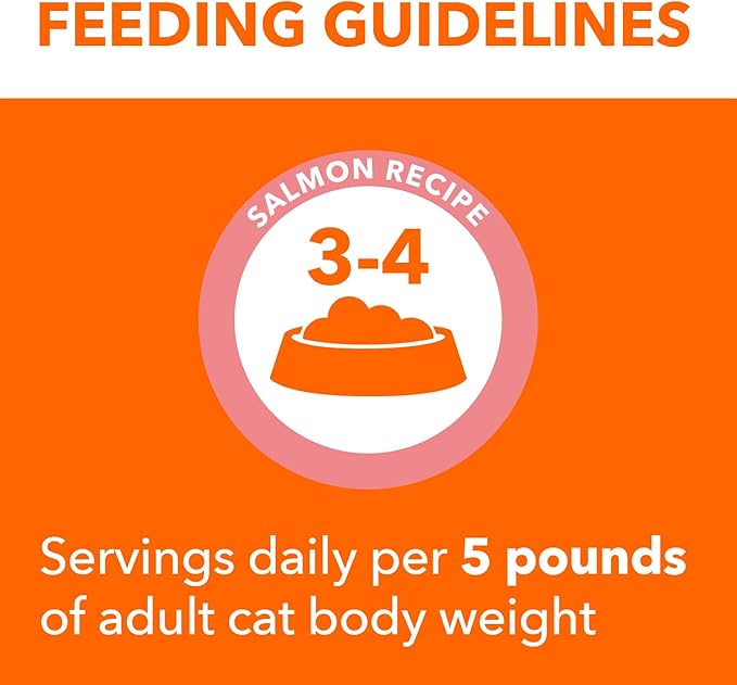 IAMS Perfect Portions Indoor Adult Grain Free Wet Cat Food Pate, Salmon Recipe, 2.6 oz. Easy Peel Twin-Pack Trays (24 Count, 48 Servings)