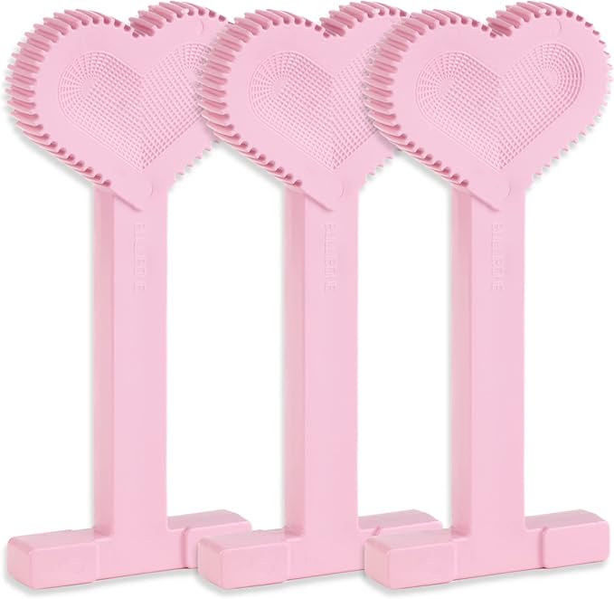 Bullibone Nylon Dog Chew Toy for Aggressive Chewers - Dental Hygiene Bone with Peppermint Flavor, Durable Tough Chew Toys for Large Dogs, Indestructible Dog Bone - 3 Pack