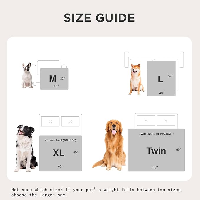 Smiry Waterproof Dog Bed Blanket, Leakproof Pet Throw Blanket for Bed Couch Sofa, Reversible Sherpa Fleece Furniture Protector Cover for Small Medium Large Dogs Cats (Purple, 32x40 inches)