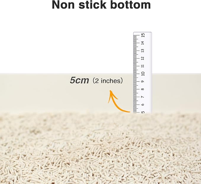 Cat Litter 24LB/4 Packs Dust-Free Clumping Tofu Cat Litter Quickly Absorb Odors Toilet Can Flush Into The Toilet Pure Natural tofu cat Litter (Original Flavor)