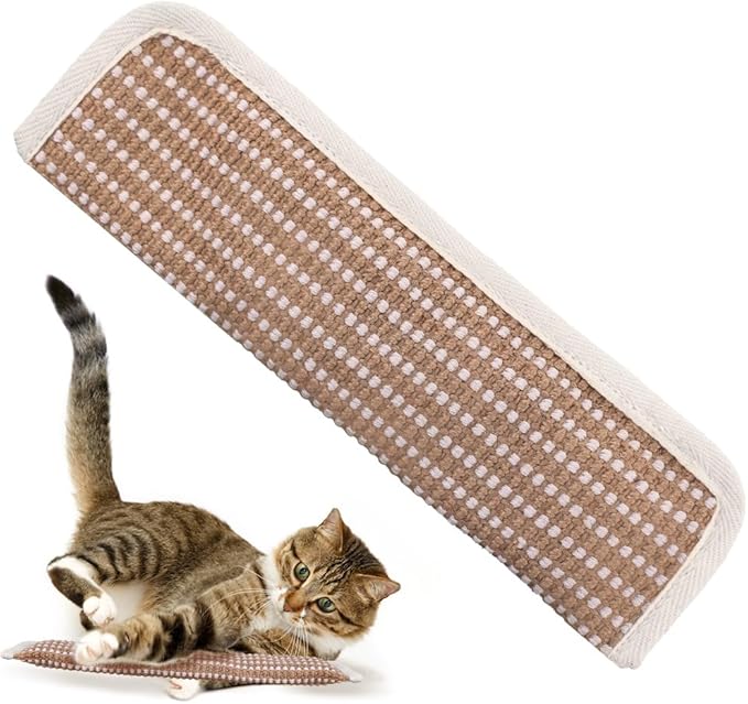 PAZ'S GIFT Cat Toy Stuffed with Plenty of Organic Catnip. Indoor Kittens Love Scratching and Kicking This Toy. Made of Soft sisal Material, its Interactive chew Design Keeps Bored Cats Entertained.