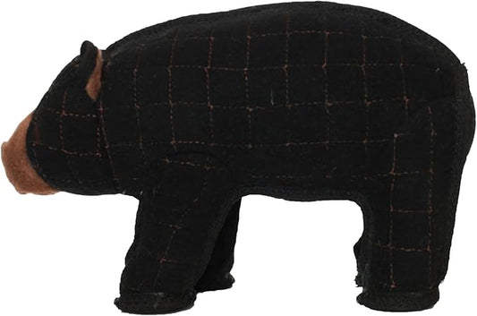 TUFFY - World's Tuffest Soft Dog Toy - Zoo Bear - Squeakers - Multiple Layers. Made Durable, Strong & Tough. Interactive Play (Tug, Toss & Fetch). Machine Washable & Floats