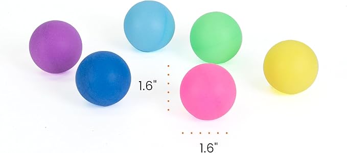Catstages Replacement Balls for Cat Track Toys, Multiple Colors, 6 Pack